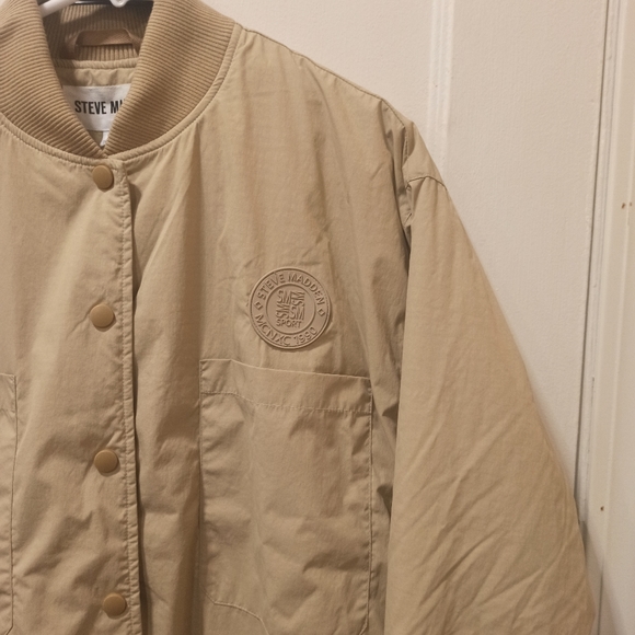 Steve Madden full zip up trank bomber Jacket. Size small - Picture 2 of 15